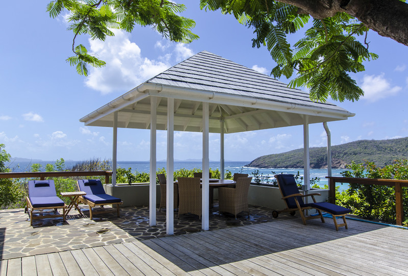 Crescent Beach Villa, Bequia, Outdoor Seating