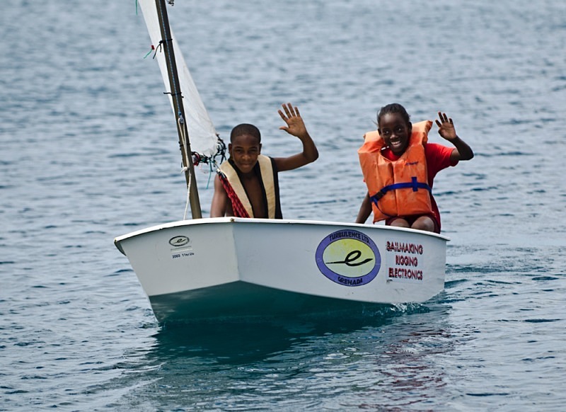 Bequia Youth Sailors, weekly  training session - Bequia Youth Sailors : Weekly training