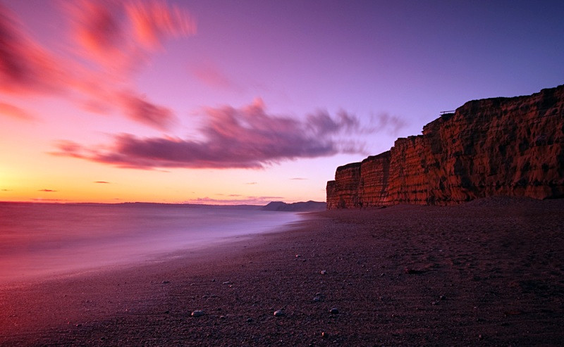Hive Beach sunset