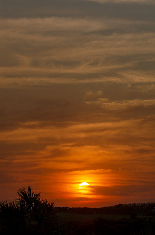 Sunset Clouds from Hordle Cliff - 2 - Lockdown 2020 Favourites