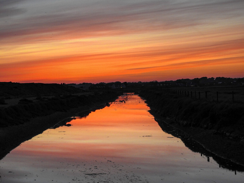 Colourful Sunset over Milford - Lockdown 2020 Favourites