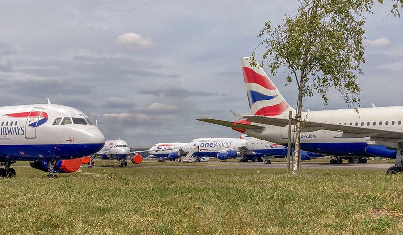 Planes grounded at Hurn Airport - 2 - Lockdown 2020 Favourites