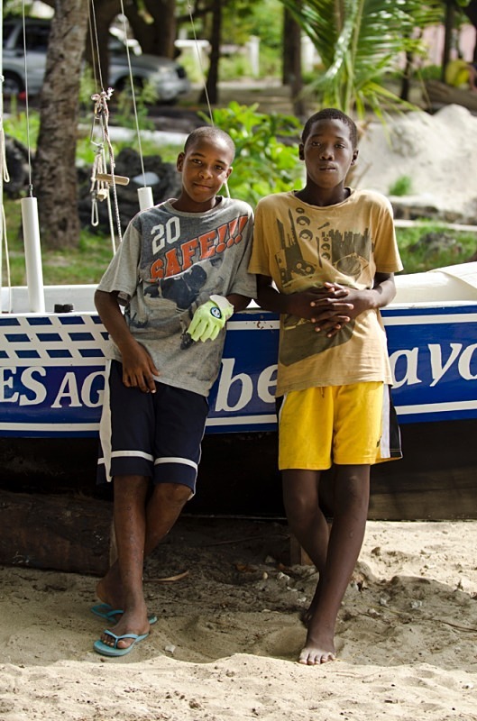 Bequia Youth Sailors, weekly  training session - Bequia Youth Sailors : Weekly training