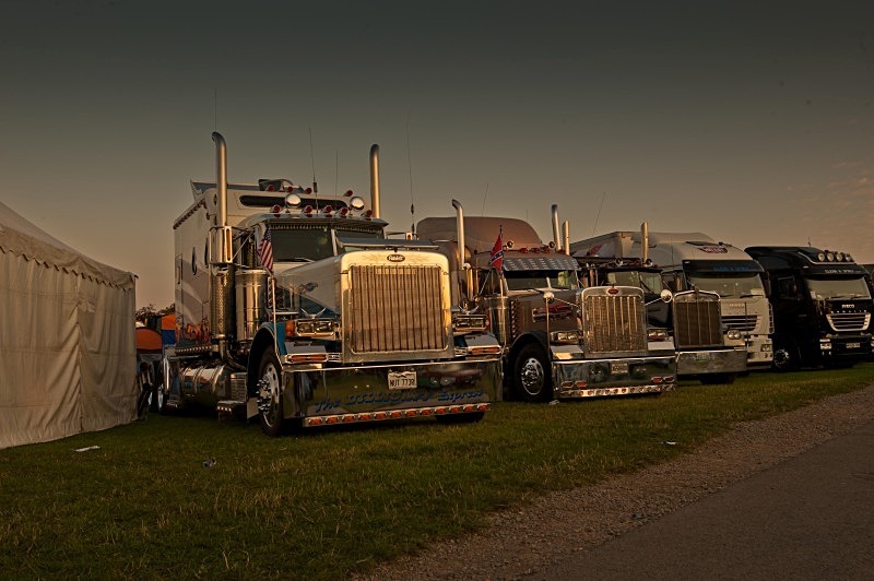  - Ice Road Truckers Alex Debogorski & Lisa Kelly at Truckfest South West
