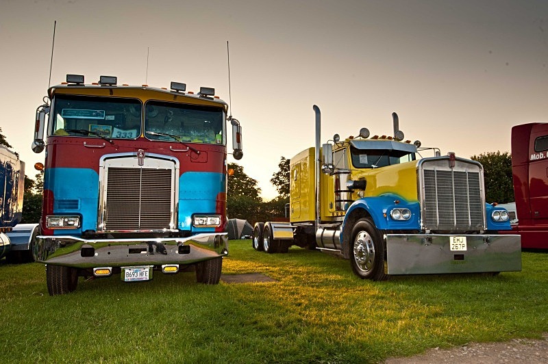  - Ice Road Truckers Alex Debogorski & Lisa Kelly at Truckfest South West