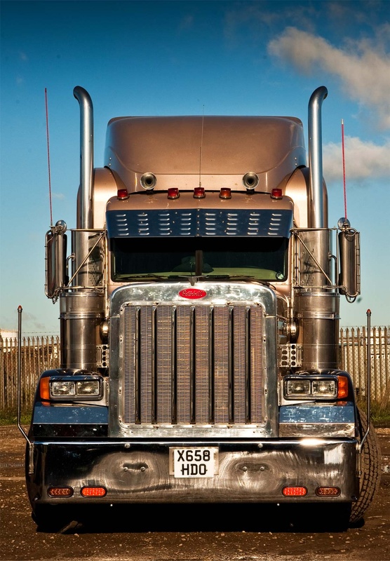  - Photos of our Peterbilt in our yard