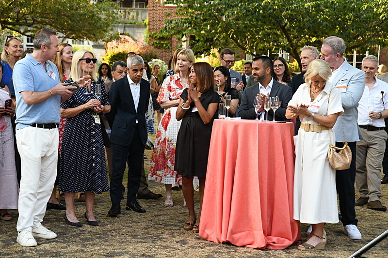Damian 74 - Summer Garden Party at Westminster Abbey