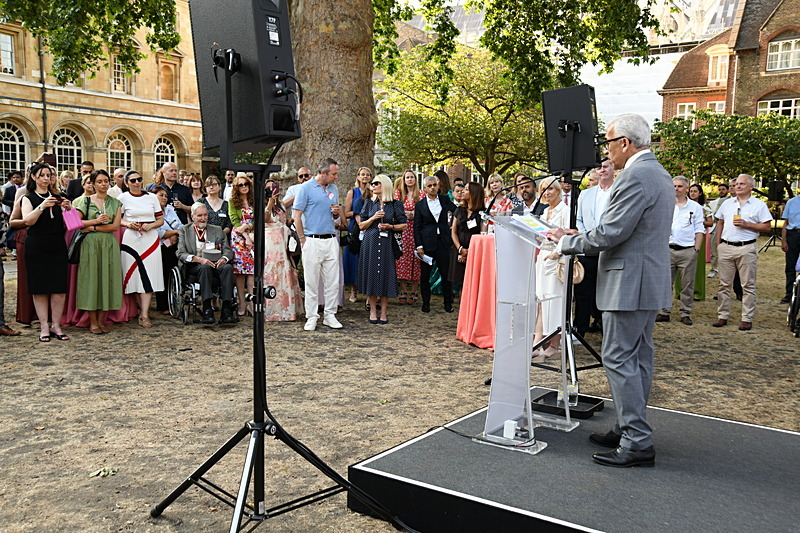 Damian 71 - Summer Garden Party at Westminster Abbey