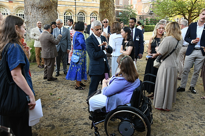 Damian 85 - Summer Garden Party at Westminster Abbey