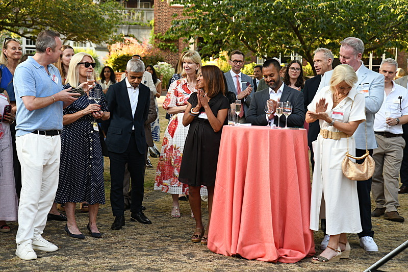 Damian 75 - Summer Garden Party at Westminster Abbey