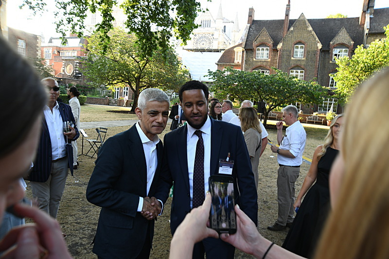 Damian 87 - Summer Garden Party at Westminster Abbey