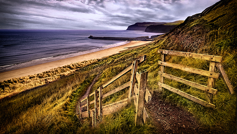 Gateway to Cattersty Sands - This is England - Coastal Towns and Villages