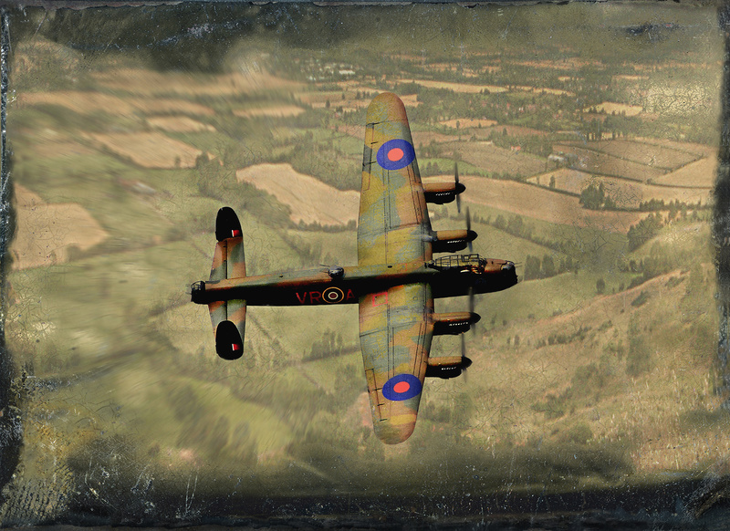 In England's Green and Pleasant Land - Lancaster Bomber