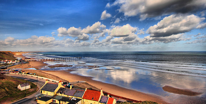 Reflections of Saltburn - This is England - Coastal Towns and Villages