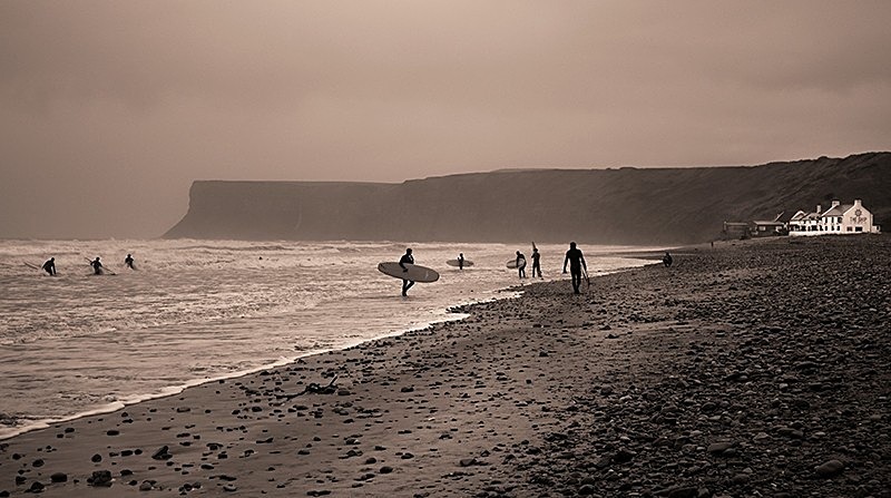 A Golden Surf - It's Not Just Black and White