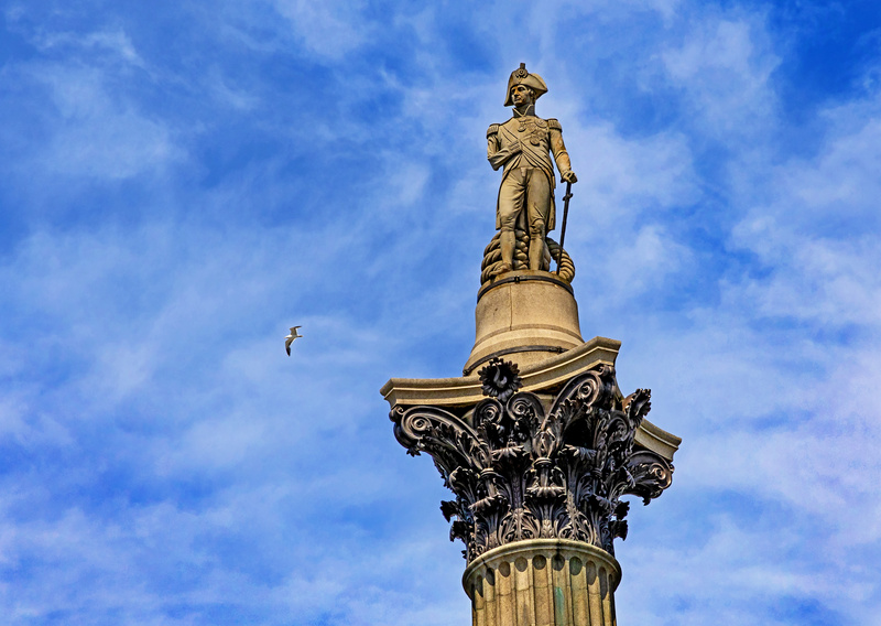 Nelson's Column - This is England - Countryside, Cities, Towns and Villages