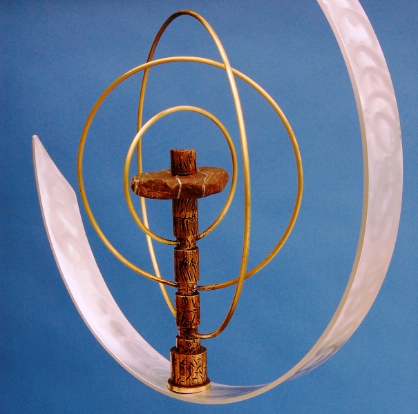 3 Orbits detail - Full Size Sculptures