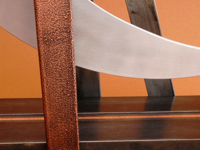 Hanging Moon detail - Pedestal Sculptures