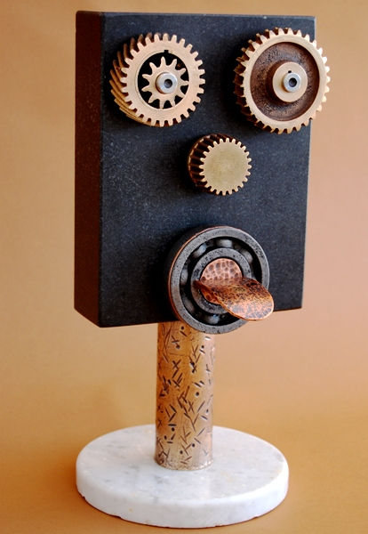 Self Portrait 2008 - Pedestal Sculptures