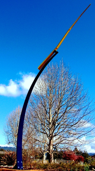 Yellow Lightning - Public Sculptures