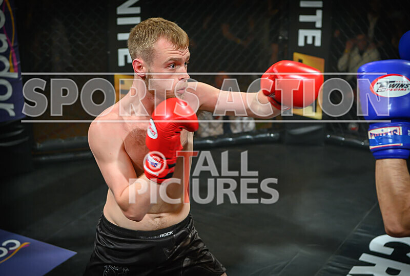 BOUT- 8 Lewis Bentley v Luke OConnor-14 - BOUT 8 - Lewis Bentley v Luke O'Connor