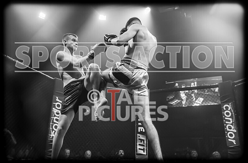 BOUT- 8 Lewis Bentley v Luke OConnor-54 - BOUT 8 - Lewis Bentley v Luke O'Connor