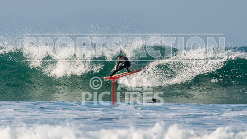 Surfing_18-11-2018-101 - SURFING AT VAZON BAY GUERNSEY