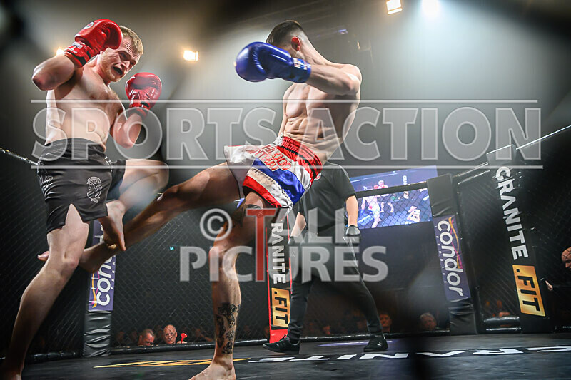 BOUT- 8 Lewis Bentley v Luke OConnor-62 - BOUT 8 - Lewis Bentley v Luke O'Connor