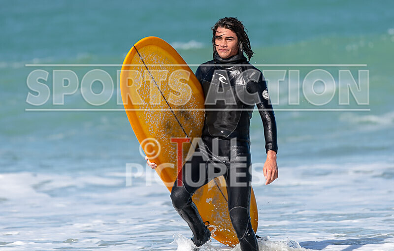 Vazon Surfing_12-03-2022-31 - SURFING AT VAZON BAY GUERNSEY