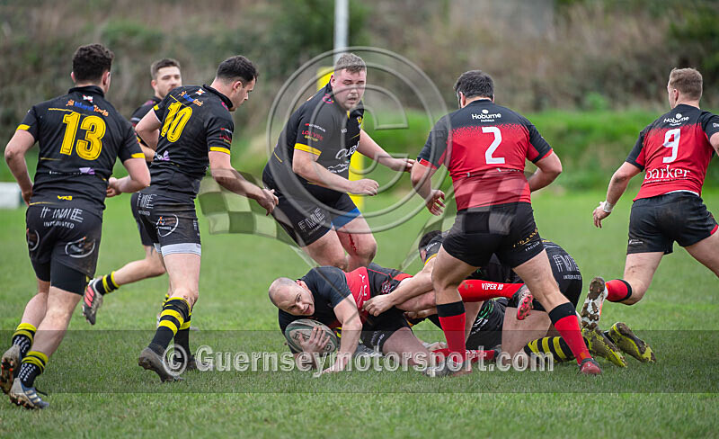 St Jacques Vikings v Bournmouth II-17 - ST JACQUES VIKINGS v BOURNMOUTH II