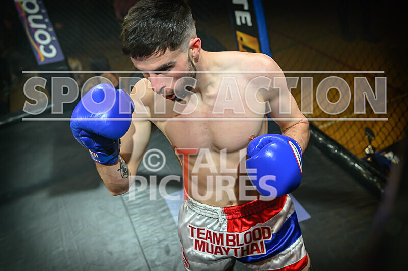 BOUT- 8 Lewis Bentley v Luke OConnor-34 - BOUT 8 - Lewis Bentley v Luke O'Connor