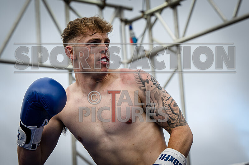 BOUT 10 Gareth the Marksman Morgan v Callum the Cannon Beausire-9 - BOUT 10- Gareth 'the Marksman' Morgan v Callum 'the Cannon' Beausire
