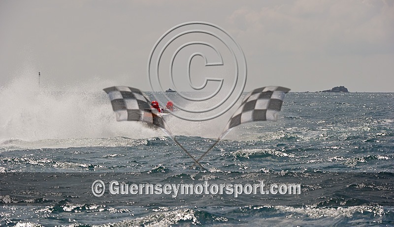 Guernsey Powerboat Racing 23-07-11-75 - ROUND-5 JETHOU COURSE