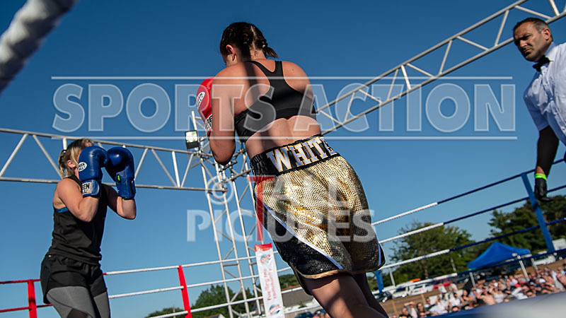 BOUT-2- Georgie The Cyclone Smith v Kayleigh White-6 - BOUT-2 Georgie 'The Cyclone' Smith v Kayleigh White