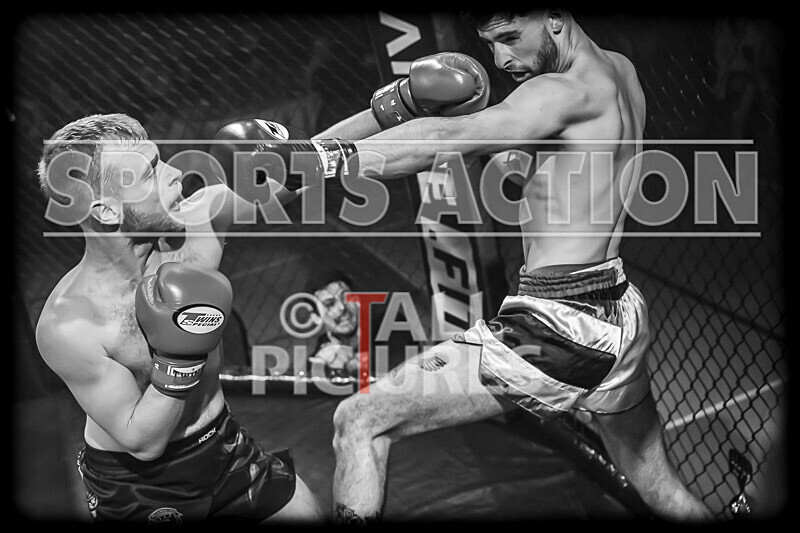 BOUT- 8 Lewis Bentley v Luke OConnor-64 - BOUT 8 - Lewis Bentley v Luke O'Connor