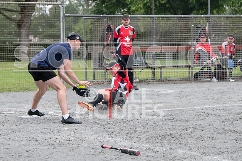 Softball_Rangers v Barbers-21 - RANGERS SOFTBALL v BARBER BLUE JAYS
