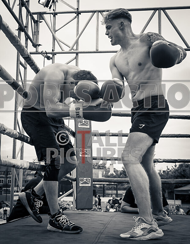 BOUT 10 Gareth the Marksman Morgan v Callum the Cannon Beausire-52 - BOUT 10- Gareth 'the Marksman' Morgan v Callum 'the Cannon' Beausire