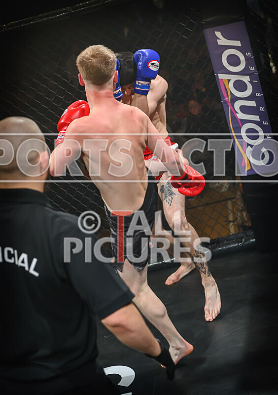 BOUT- 8 Lewis Bentley v Luke OConnor-73 - BOUT 8 - Lewis Bentley v Luke O'Connor