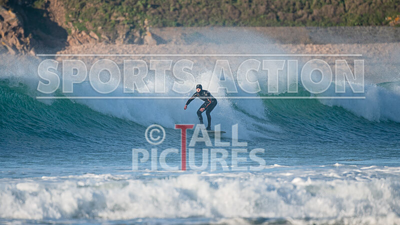 Vazon Surfing_27-02-2021-13 - SURFING AT VAZON BAY GUERNSEY