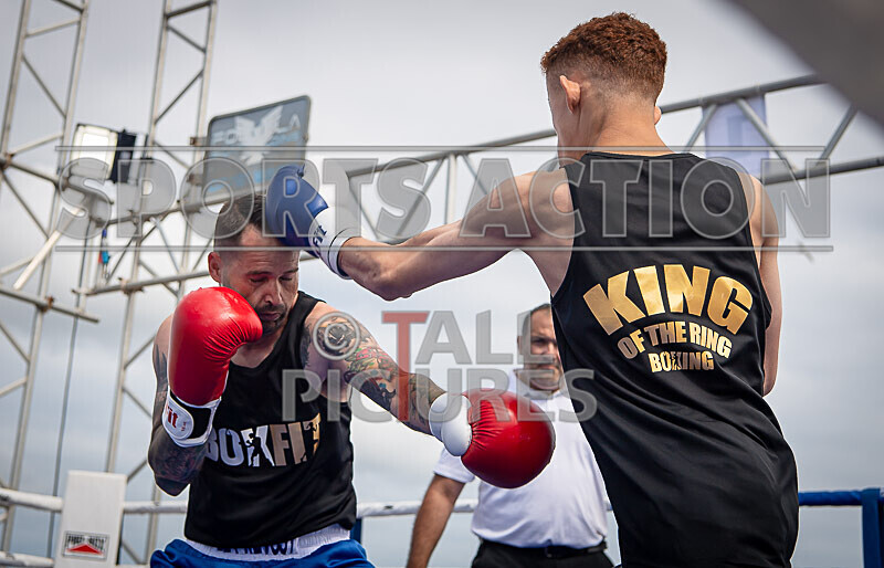 BOUT 3- Martin the not so Raging Bull Le Prevost v Ben Hizzy Hislop-21 - BOUT 3- Martin 'the not so Raging Bull' Le Prevost v Ben 'Hizzy' Hislop