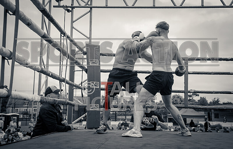 BOUT 10 Gareth the Marksman Morgan v Callum the Cannon Beausire-65 - BOUT 10- Gareth 'the Marksman' Morgan v Callum 'the Cannon' Beausire