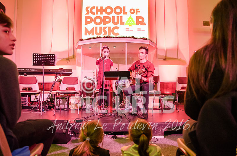 SoPM Christmas Concert 2016-46 - SCHOOL OF POPULAR MUSIC CHRISTMAS CONCERT 2016