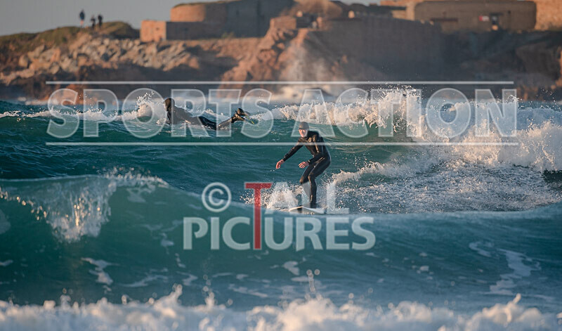Vazon Surfing_27-02-2021-31 - SURFING AT VAZON BAY GUERNSEY