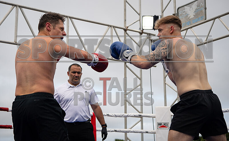 BOUT 10 Gareth the Marksman Morgan v Callum the Cannon Beausire-30 - BOUT 10- Gareth 'the Marksman' Morgan v Callum 'the Cannon' Beausire