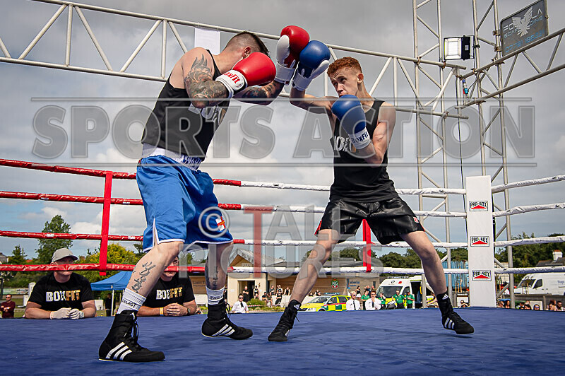 BOUT 3- Martin the not so Raging Bull Le Prevost v Ben Hizzy Hislop-30 - BOUT 3- Martin 'the not so Raging Bull' Le Prevost v Ben 'Hizzy' Hislop