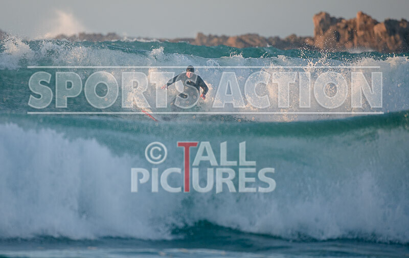 Vazon Surfing_27-02-2021-56 - SURFING AT VAZON BAY GUERNSEY