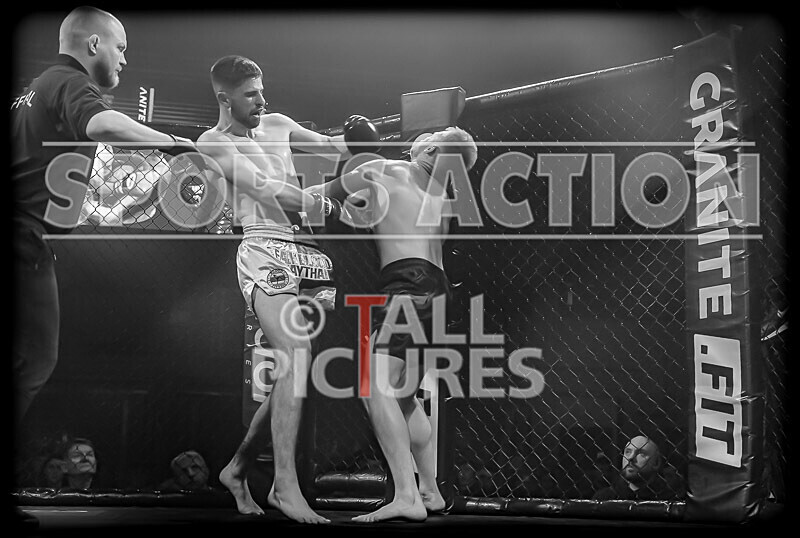 BOUT- 8 Lewis Bentley v Luke OConnor-56 - BOUT 8 - Lewis Bentley v Luke O'Connor