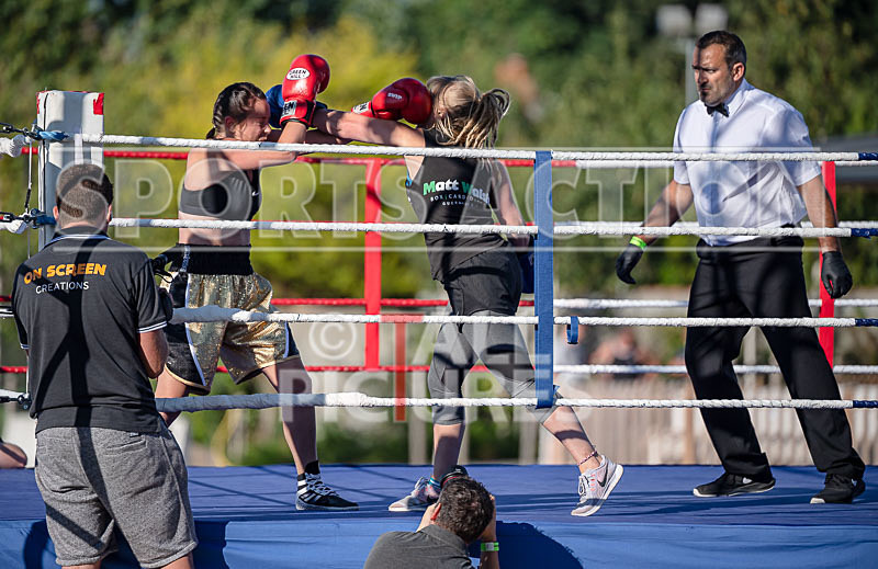 BOUT-2- Georgie The Cyclone Smith v Kayleigh White-12 - BOUT-2 Georgie 'The Cyclone' Smith v Kayleigh White