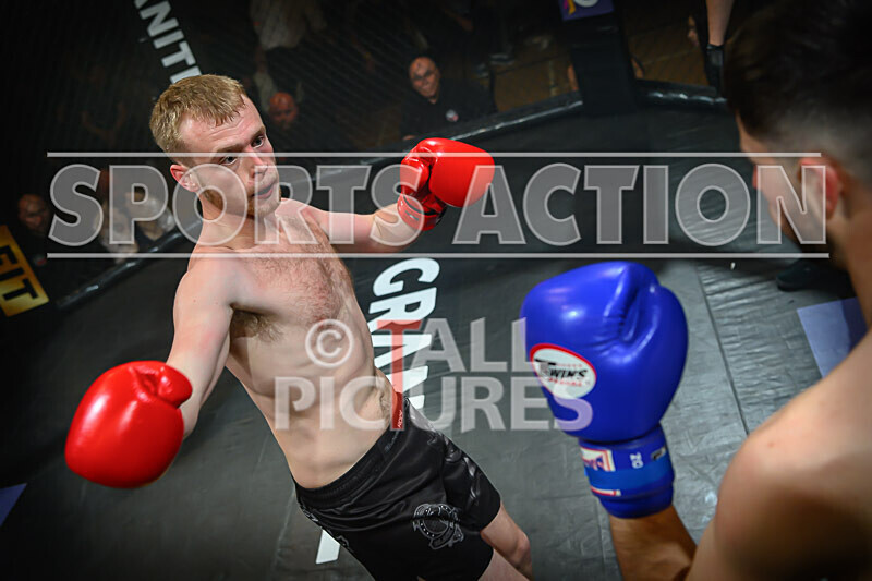 BOUT- 8 Lewis Bentley v Luke OConnor-27 - BOUT 8 - Lewis Bentley v Luke O'Connor