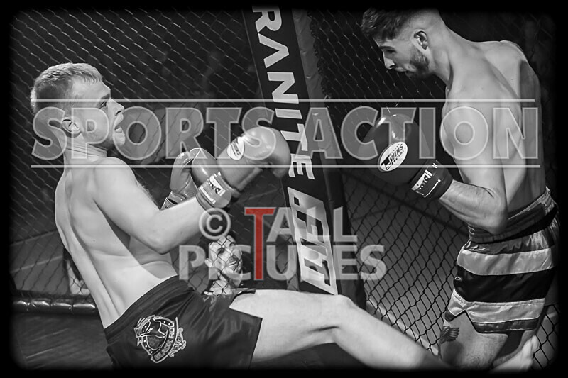 BOUT- 8 Lewis Bentley v Luke OConnor-44 - BOUT 8 - Lewis Bentley v Luke O'Connor